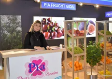 Kamuran at the Pia Fruit stand. This Turkish trader exports grapes, cherries and figs.